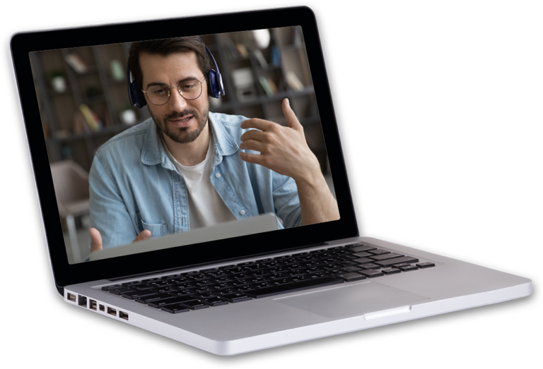 Online therapy session